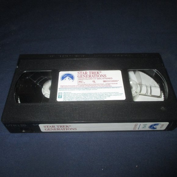 Star Trek 1-7 VHS Bundle of 7 tapes from the 1980s to 1990s - Picture 12 of 12